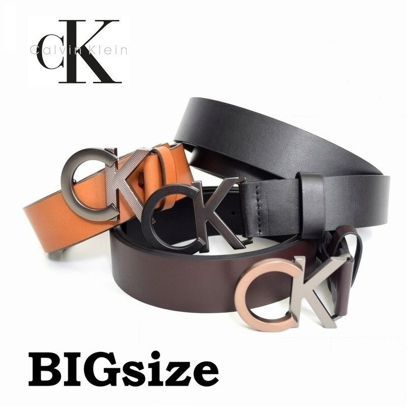 calvin klein genuine leather belt