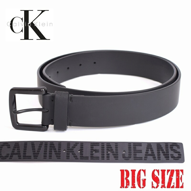 メール便送料無料対応可 メンズ 即日発送 カルバンクライン ベルト ブラック 105サイズ レザー Klein Calvin メンズ ベルト カルバンクライン 財布 帽子 ファッション小物