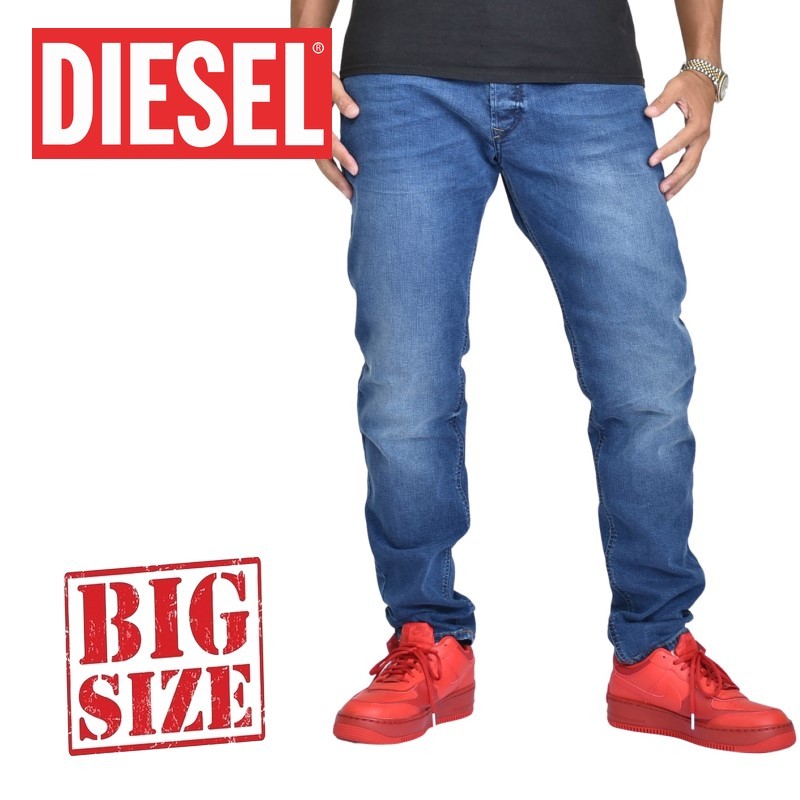楽天市場 Diesel ディーゼル デニムパンツ ジーンズ スリム スキニー Slim Skinny Sleenkey 084nw Stretch 38 インチ 大きいサイズ メンズ あす楽 Deff大きいサイズメンズ楽天市場店
