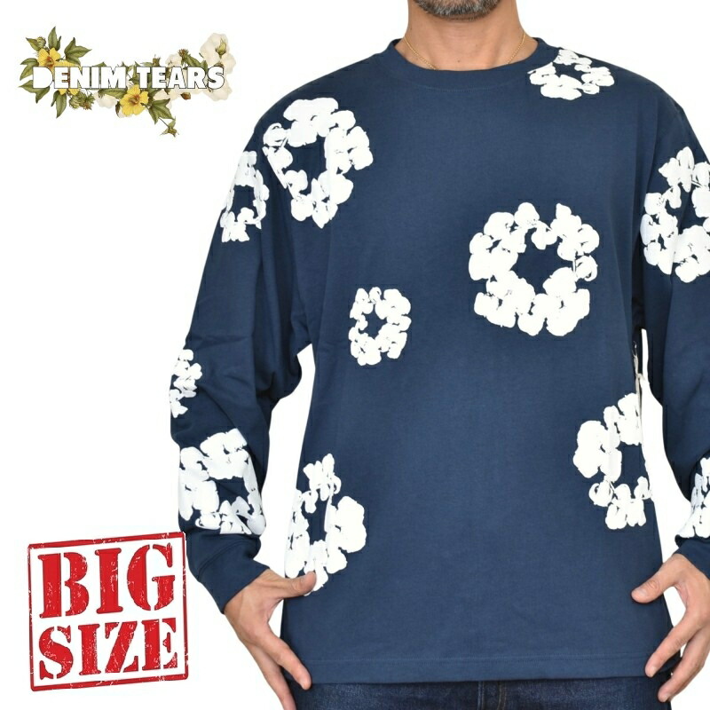 楽天市場】Denim Tears 銀座店 デニムティアーズ 花柄 プリント ロンT