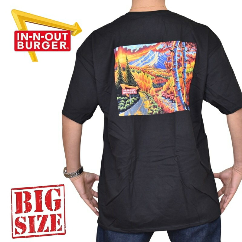 【ni---ke】IN-N-OUT BURGER アロハシャツ IN-N-OUT BURGER アロハシャツ