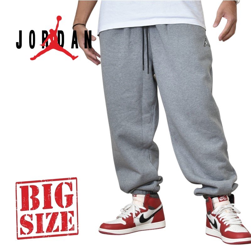 NIKE AIR JORDAN ナイキ エアジョーダン スウェットパンツ ジョガー 裏起毛 グレー Essential Fleece  Pants XXL 大きいサイズ メンズ あす楽 DEFF大きいサイズメンズ