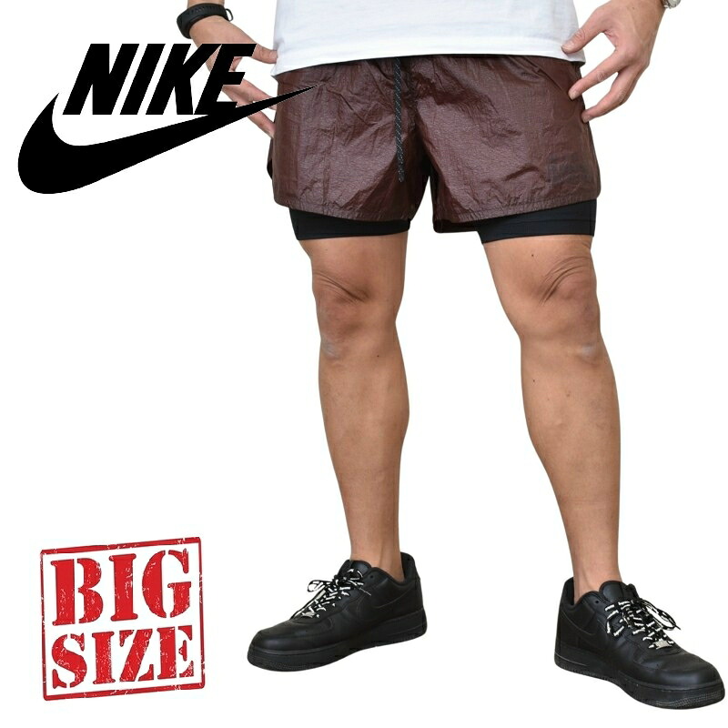 大きいサイズ メンズ NIKE ナイキ ハーフパンツ ランニングショーツ ショートパンツ ワークアウト ジム XL XXL