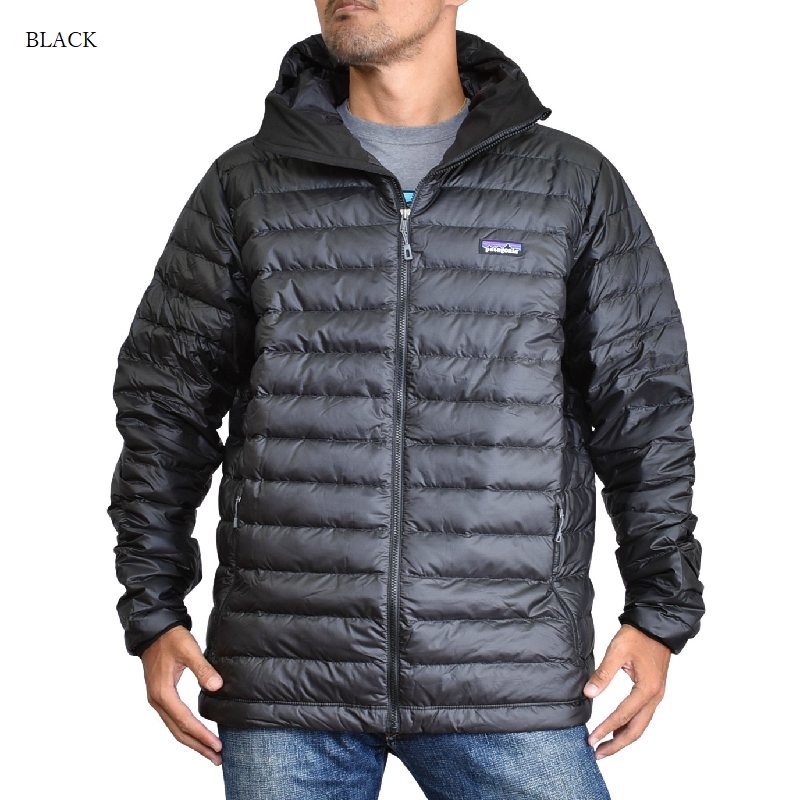 【楽天市場】patagonia パタゴニア ダウンジャケット Down Sweater Hoody 84701 黒 ネイビー XL XXL