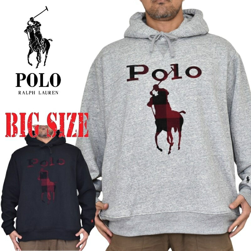 大きいサイズ メンズ ポロラルフローレン POLO RALPH LAUREN パーカー プルオーバー スウェット フーディー 裏起毛 XL XXL 20,592円