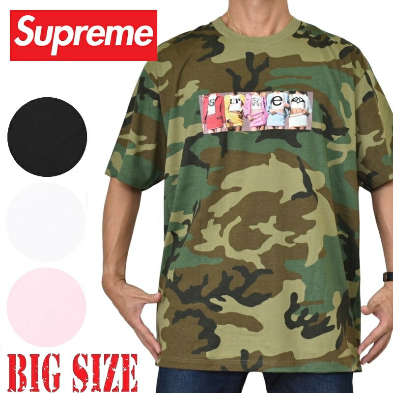 大きいサイズ メンズ Supreme シュプリーム Girls Tee 半袖 Tシャツ XXL｜BigSize DEF 大きいサイズメンズ