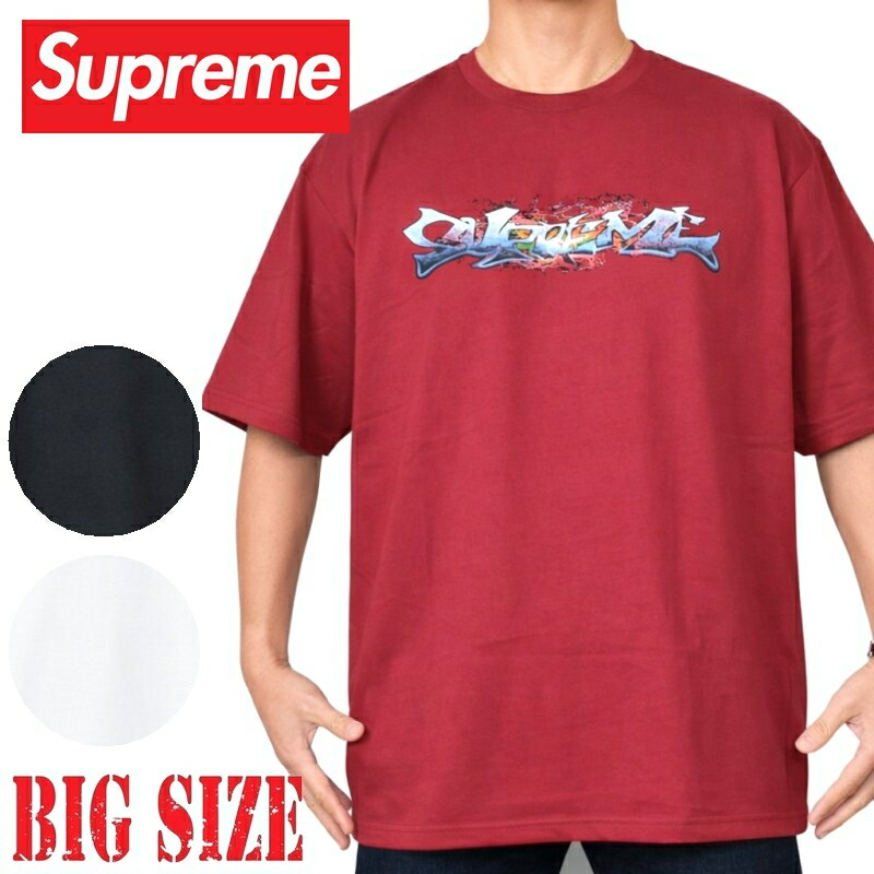 大きいサイズ メンズ Supreme シュプリーム Tag Tee 半袖 Tシャツ XXL|BigSize DEF 大きいサイズメンズ