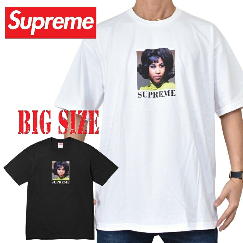 大きいサイズ メンズ Supreme シュプリーム Aretha Tee 半袖 Tシャツ XXL|BigSize DEF 大きいサイズメンズ