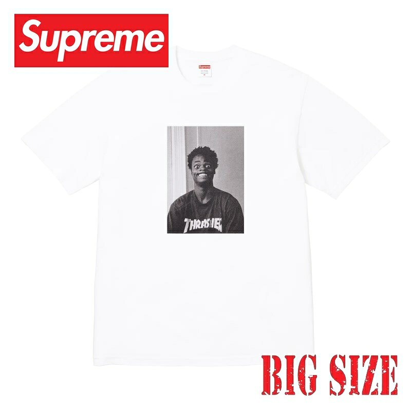 大きいサイズ メンズ Supreme シュプリーム スラッシャー ハロルド Thrasher Harold Tee 半袖 Tシャツ S M L XL XXL|BigSize DEF 大きいサイズメンズ