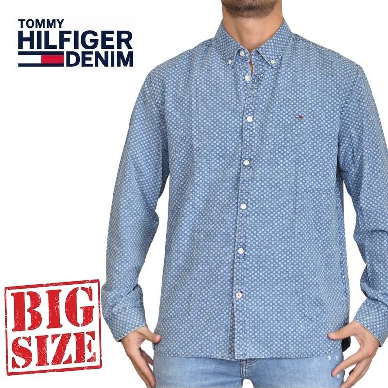 人気no 1 本体 トミーヒルフィガーデニム 長袖 シャツ ボタンダウン ワンポイント シャンブレー フラワー 花柄 Tommy Hilfiger Denim Xl Xxl 大きいサイズ メンズ あす楽 Deff大きいサイズメンズ店 楽天市場 Hillcrestcare Org