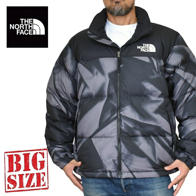 大きいサイズ メンズ ノースフェイス THE NORTH FACE ダウンジャケット ヌプシ アウター 1996 RETRO NUPTSE JACKET USAモデル XXL XXXL|BigSize DEF 大きいサイズメンズ