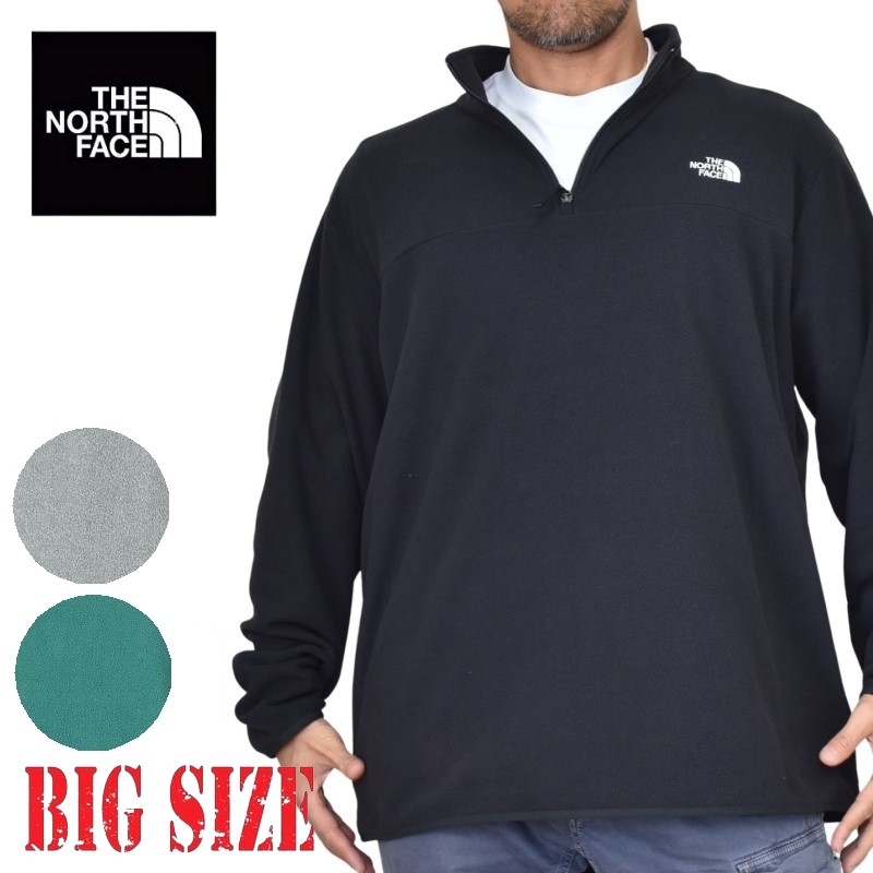 馬鹿でかい大いさ メンズ 北の方人間の顔 フリースジャケット ハーフジップ THE NORTH FACE ANCHOR 1/4 ZIP FLEECE XL XXL