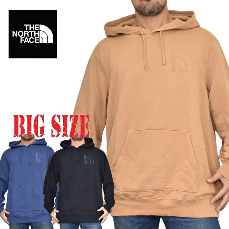 大層らしい大きさ メンズ 北の方人間の顔 ティーシャツ パーカー 汗水 フーディー USAひな形 THE NORTH FACE Garmet Dye Hoodie XL XXL XXXL