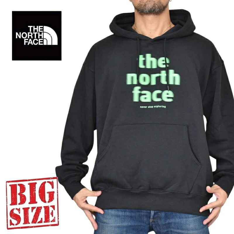 大きいサイズ メンズ ノースフェイス プルオーバー パーカー スウェット フーディー USAモデル THE NORTH FACE EVOLUTION VINTAGE PULLOVER HOODIE XL XXL｜BigSize DEF 大きいサイズメンズ 9,995円