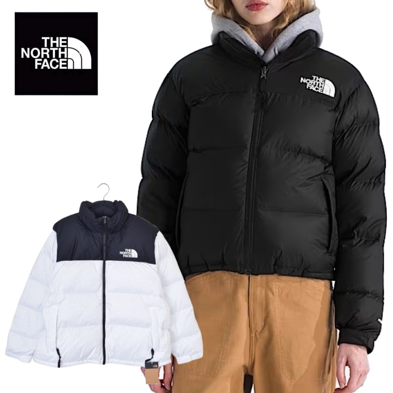 大きいサイズ レディース ノースフェイス THE NORTH FACE USAモデル 1996 RETRO NUPTSE JACKET USA ヌプシ ダウンジャケット 白 ホワイト XXXL