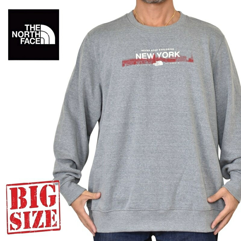 大きいサイズ メンズ ノースフェイス クルーネック スウェットシャツ トレーナー USAモデル THE NORTH FACE EVOLUTION STATE CREW XL XXL 8,393円