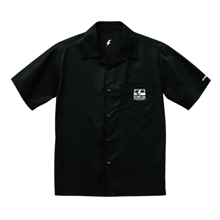 【RETROFLASH レトロフラッシュ】トータルテンボスのSUSHI☆BOYS着用 半袖 オープンカラー ワーク シャツ レトロフラッシュ dr3700 【M-XL】 5,312円