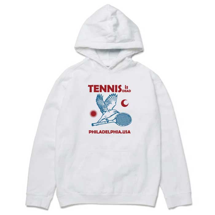 【TENNIS is DEAD USA】メンズ プルオーバー フーデッド パーカー テニスイズデッド JOEY HOODED(ジョイ) 18-1517