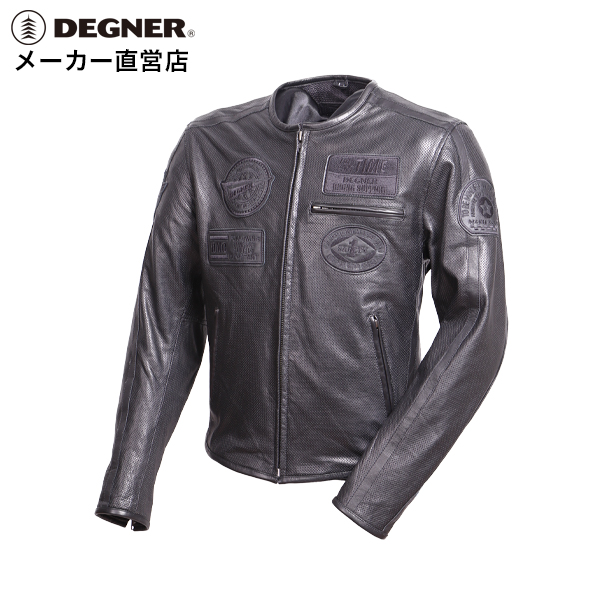 完売】 デグナー DEGNER メッシュレザージャケット 21SJ-8 メンズ 牛革