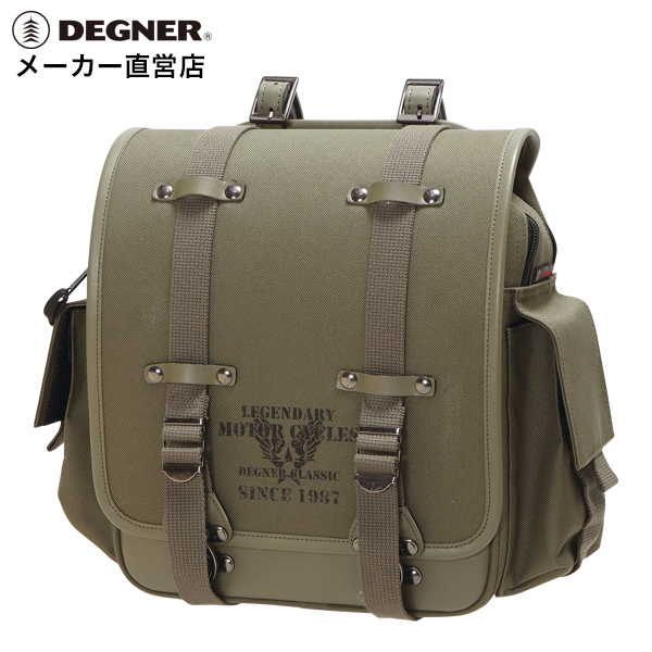 デグナー DEGNER サイドバッグ テキスタイル NB-131 カーキ