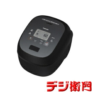 TOSHIBA　東芝　5.5合炊き　IH炊飯ジャー　炊飯器　真空IH RC-10RWA(K) [グランブラック] /【送料区分Sサイズ】 16,962円
