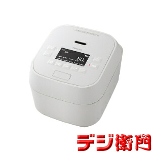 TOSHIBA　東芝　5.5合炊き　圧力IH炊飯ジャー　炊飯器　真空圧力IH RC-10MGX(W) [グランホワイト] /【送料区分Sサイズ】｜デジ衛門　店