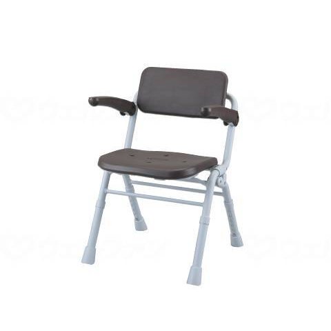 シャワーチェア (Air) ミドルSPワンタッチ ブラウン パナソニックエイジフリー PN-L41831BR (470783) ※メーカー (ウェルファン) 直送｜デジ倉 店