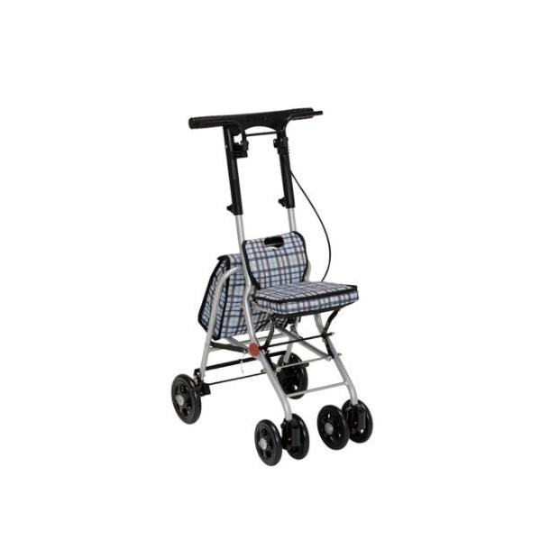シルバーカー シプール SICP02 チェックブラック 幸和製作所 (介護商品) (306644) ※メーカー (ウェルファン) 直送|デジ倉 店