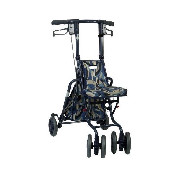 シルバーカー サニーウォーカーSP (中) GCブルー 島製作所 (介護商品) (316001) ※メーカー (ウェルファン) 直送