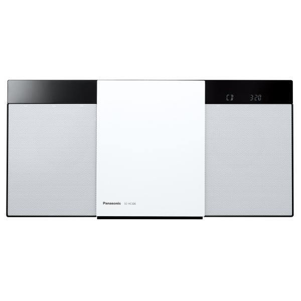 パナソニック コンパクトステレオシステム 白いこと SC-HC320-W (納期引き合い3週~)