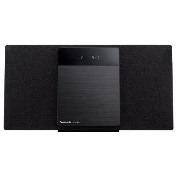 パナソニック コンパクトステレオシステム SC-HC420-K 黒いこと SCHC420K ミニコンピューターポ (納期引き合い2-3週)