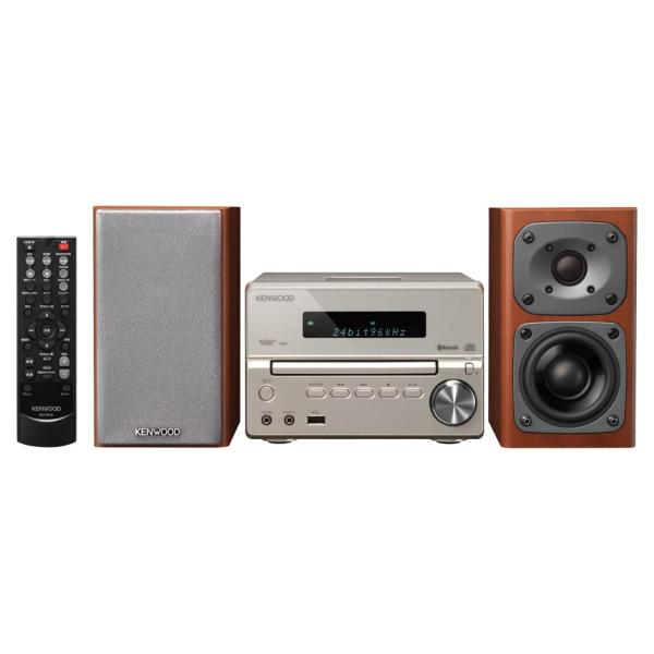 KENWOOD XK-330-N (ゴールド) ケンウッド Bluetooth搭載ハイレゾ対応ミニコンポ