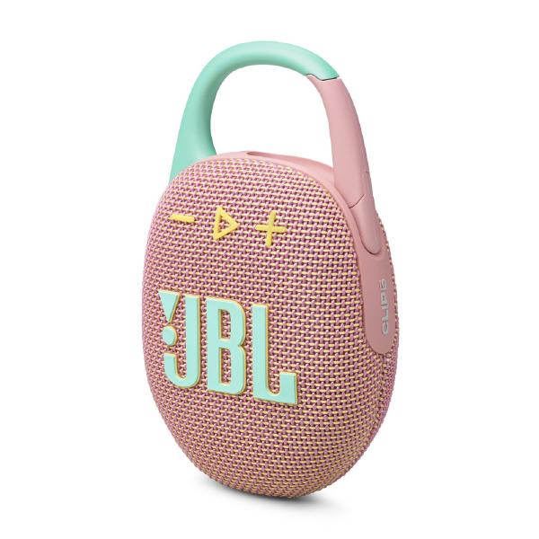 JBL 携帯型Bluetooth金棒引き CLIP 5 スウォッシュピンク JBLCLIP5PINK (納期引き合い1-2週)
