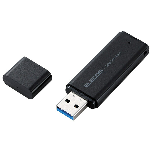 エレコム 外付けポータブルSSD 250GB ブラック ESD-EMC0250GBK (納期目安1-2週間) ESDEMC0250GBK｜デジ倉 店
