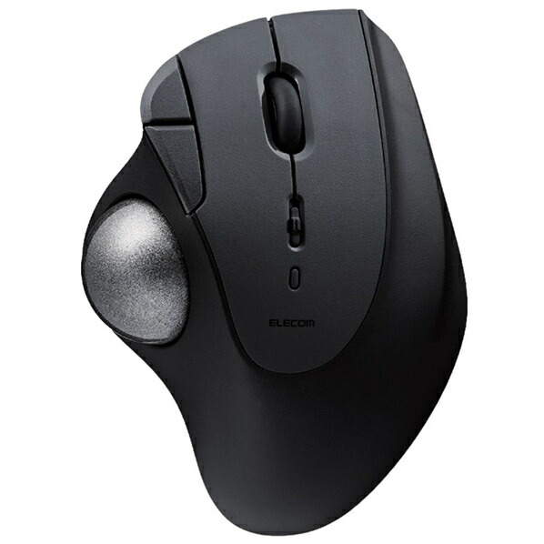 エレコム Bluetooth5.0トラックボール IST 5ボタン ベアリングモデル ブラック M-IT11BRBK (納期目安1-2週間) MIT11BRBK