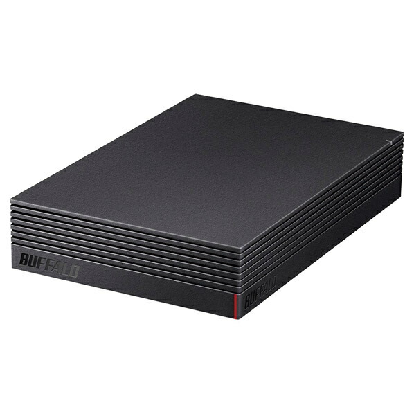 BUFFALO USB3.1 (Gen.1) 対応外付けハードディスク (4TB) オリジナル ブラック HDE-LDA4U3-BA (納期目安1-2週間) HDELDA4U3BA