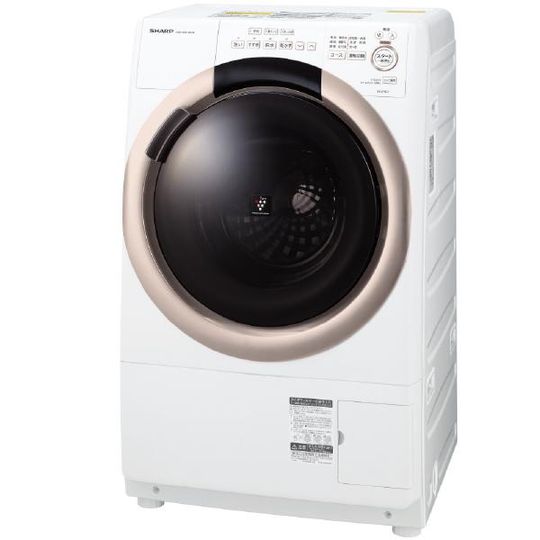 楽天市場】SHARP ドラム式洗濯乾燥機 ES-V12C-NL ※商品代引き