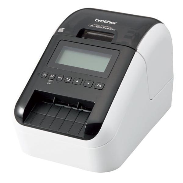 ブラザー ラベルプリンター ピータッチ QL-820NWBC ホワイト QL820NWBC (納期目安2-3週間)｜デジ倉 店