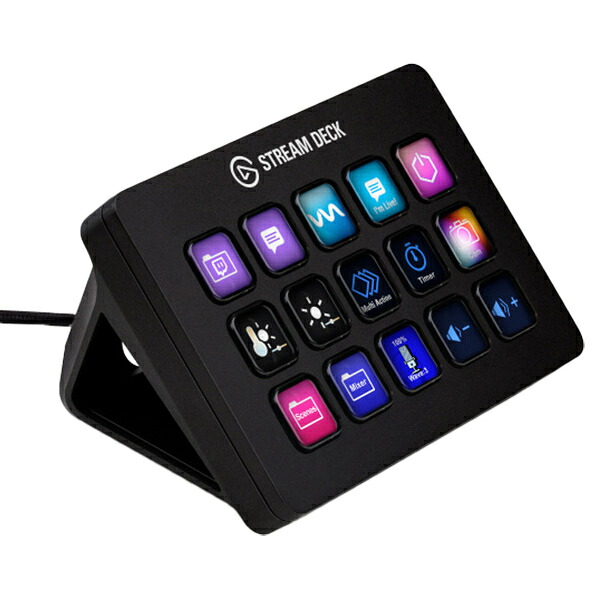 elgato Stream Deck MK.2 (日本語パッケージ) ブラック 10GBA9900-JP (納期目安3週間~) 10GBD9900JP 17,005円