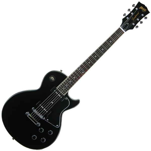 Blitz by Aria BLP-SPL BK (Black) エレキギター レスポールスペシャルタイプ ※クリップチューナー・ピック2・ストラップ・ソフトケース付属 (納期目安1-2週間)