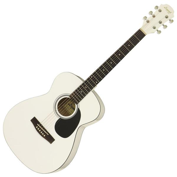 Legend FG-15 WH アコースティックギター/フォークギター (クリップチューナー・ピックx2・ストラップ・ソフトケース付属) (納期目安1-2週間)