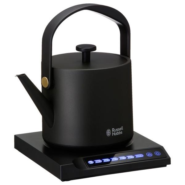 ラッセルホブス 温度調整可能 電気ケトル 600ml T Kettle 7106JP-BK ブラック 7106JPBK (納期目安1-2週間) ※正規代理店 お茶 紅茶