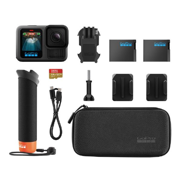 GoPro ウエラブルカメラ HERO13 Black+付属品仕かける CHDRB-131-FW CHDRB131FW (納期標準尺度1-2週) ※定まり代わりになる店