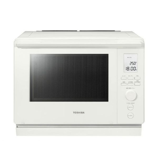 東芝 角皿スチームオーブンレンジ 石窯ドーム ER-D100B(W) ERD100BW (納期目安1-2週間)