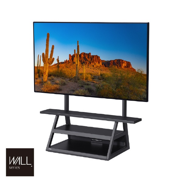 ナカムラ 32~65型相応う WALL TV照明ランプ M1キャスター EQUALS・WALL続きもの 繻子黒いこと WLTVW5119 (納期引き合い1-2週) ※送りとどけるのみ
