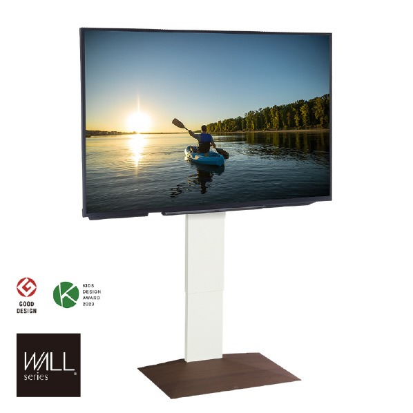 ナカムラ ~80V型相応う WALL TV照明ランプ V3 ご機嫌印字機 EQUALS・WALL続きもの ウォールナットベース WLTVB6W38 (納期引き合い1-2週) ※送りとどけるのみ
