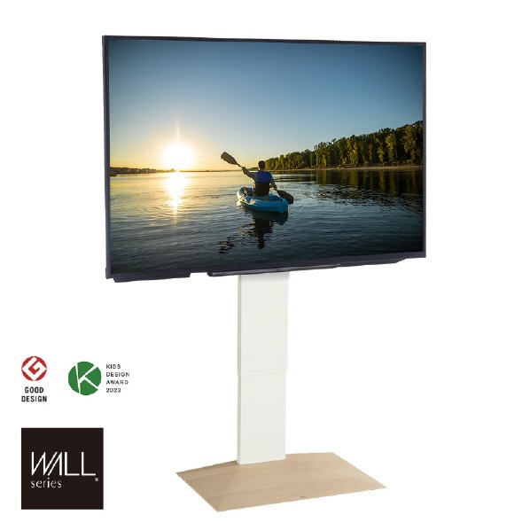 ナカムラ ~80V型相応う WALL TV照明ランプ V3 ご機嫌印字機 EQUALS・WALL続きもの ホワイトオークベース WLTVB6W32 (納期引き合い1-2週) ※送りとどけるのみ