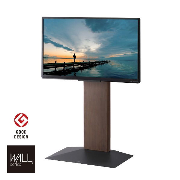 ナカムラ 24~55インチ対応 WALLテレビスタンド V3COMPACT EQUALS・WALLシリーズ ウォールナット WLTVR5238 (納期目安1週間~) ※配送のみ