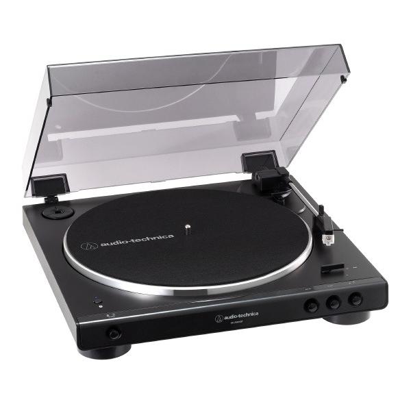 オーディオテクニカ レコードプレーヤー AT-LP60XBT GBK グロスブラック ATLP60XBTGBK (納期目安3週間~) Bluetooth対応