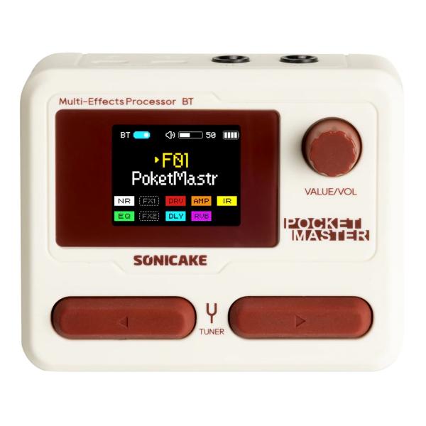 SONICAKE PocketMaster マルチエフェクター パープル SONICAKE